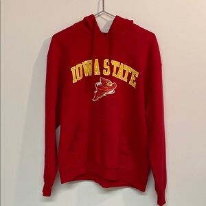 BIG cotton brand Iowa State Red Hoodie sizeL